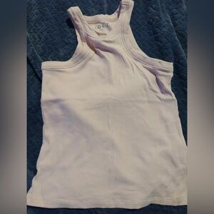 LOFT Ladies White Light Pinkish Tank Top